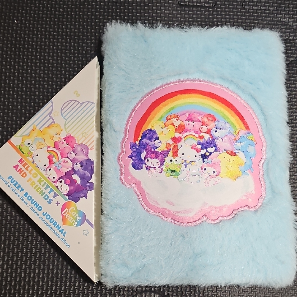 Hello Kitty and Friends Plush Journal - Blue